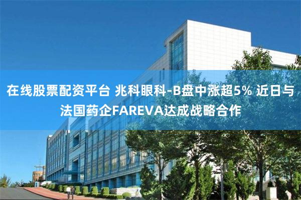 在线股票配资平台 兆科眼科-B盘中涨超5% 近日与法国药企FAREVA达成战略合作