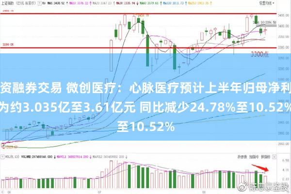 配资融券交易 微创医疗：心脉医疗预计上半年归母净利润为约3.035亿至3.61亿元 同比减少24.78%至10.52%