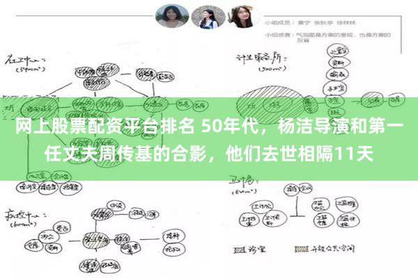 网上股票配资平台排名 50年代，杨洁导演和第一任丈夫周传基的合影，他们去世相隔11天