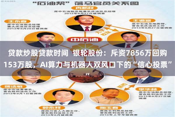贷款炒股贷款时间  银轮股份：斥资7856万回购153万股，AI算力与机器人双风口下的“信心投票”