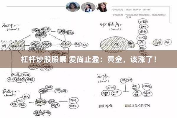 杠杆炒股股票 爱尚止盈：黄金，该涨了！